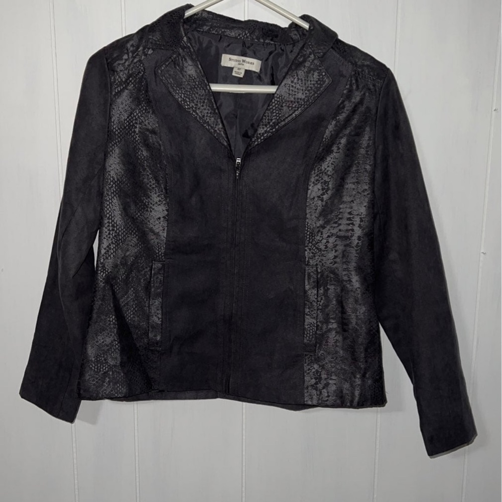 Snake Print blazer jacket